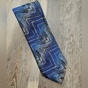 Missoni Cravatte 100% Silk Tie Blue